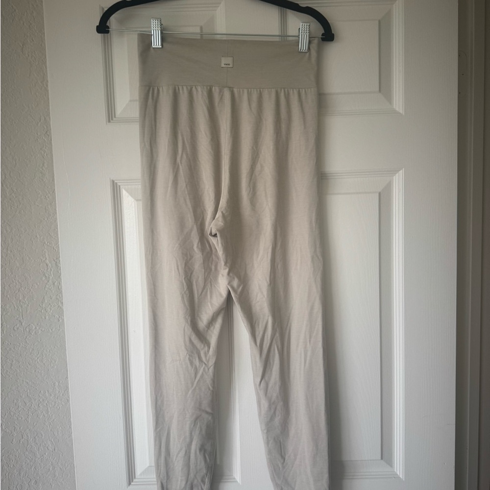 Vuori Beige High-Waist Track Pants - Picture 3 of 4